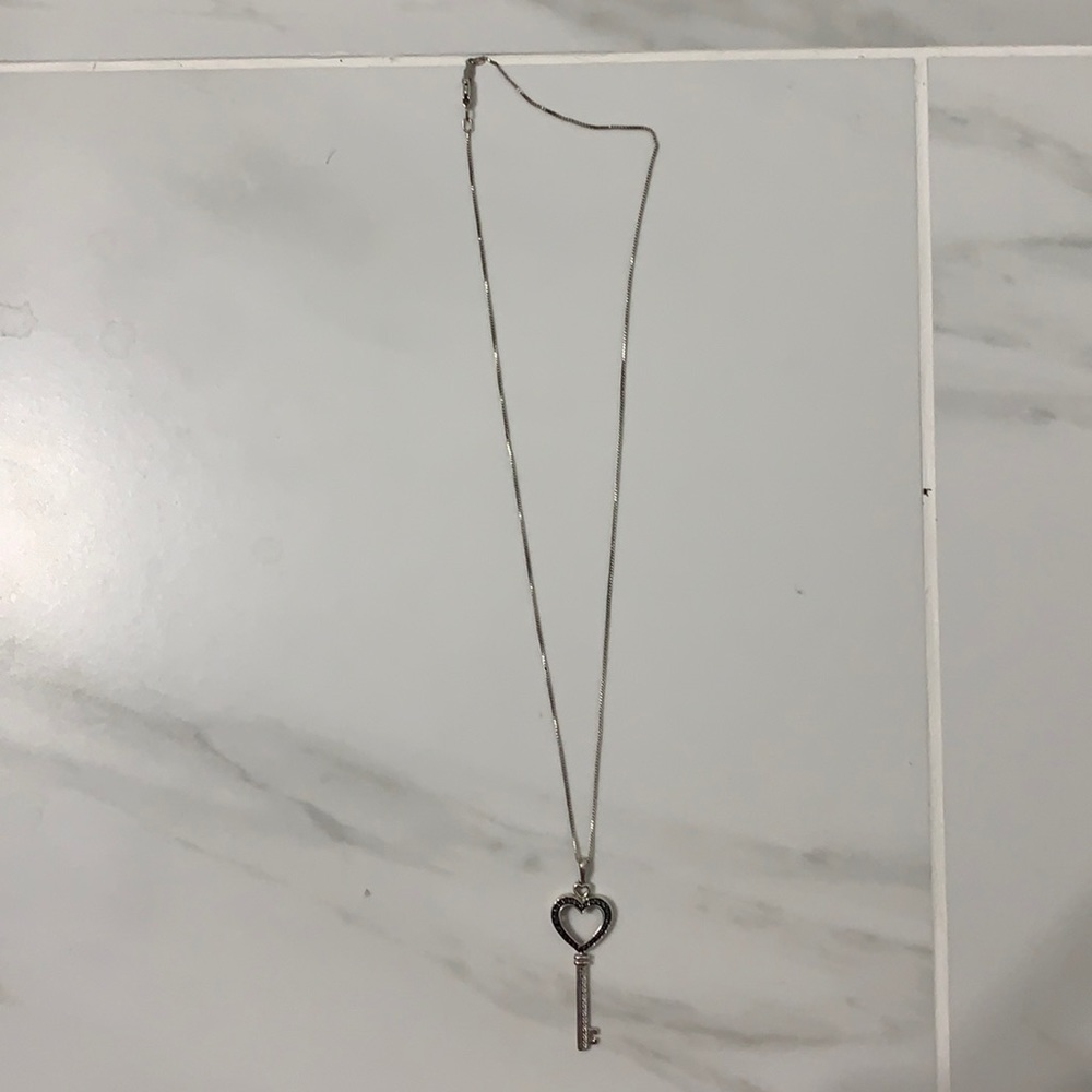 Jared’s Diamond key necklace